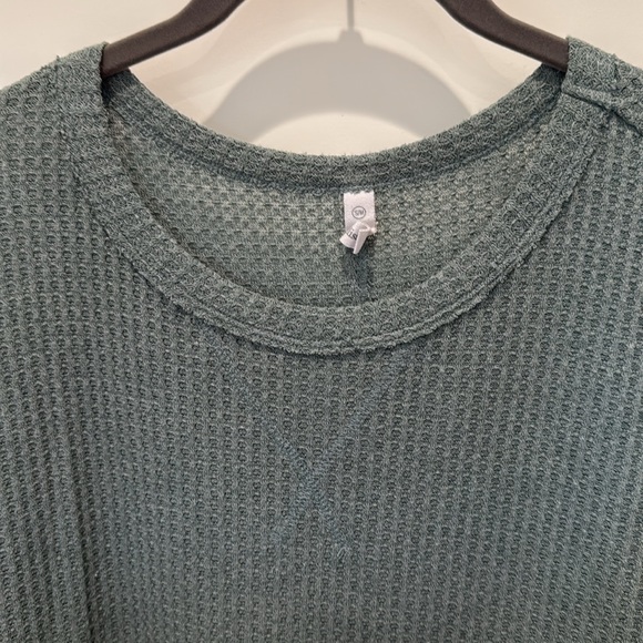 Relaxed Fit Waffle Shirt - Picture 2 of 6